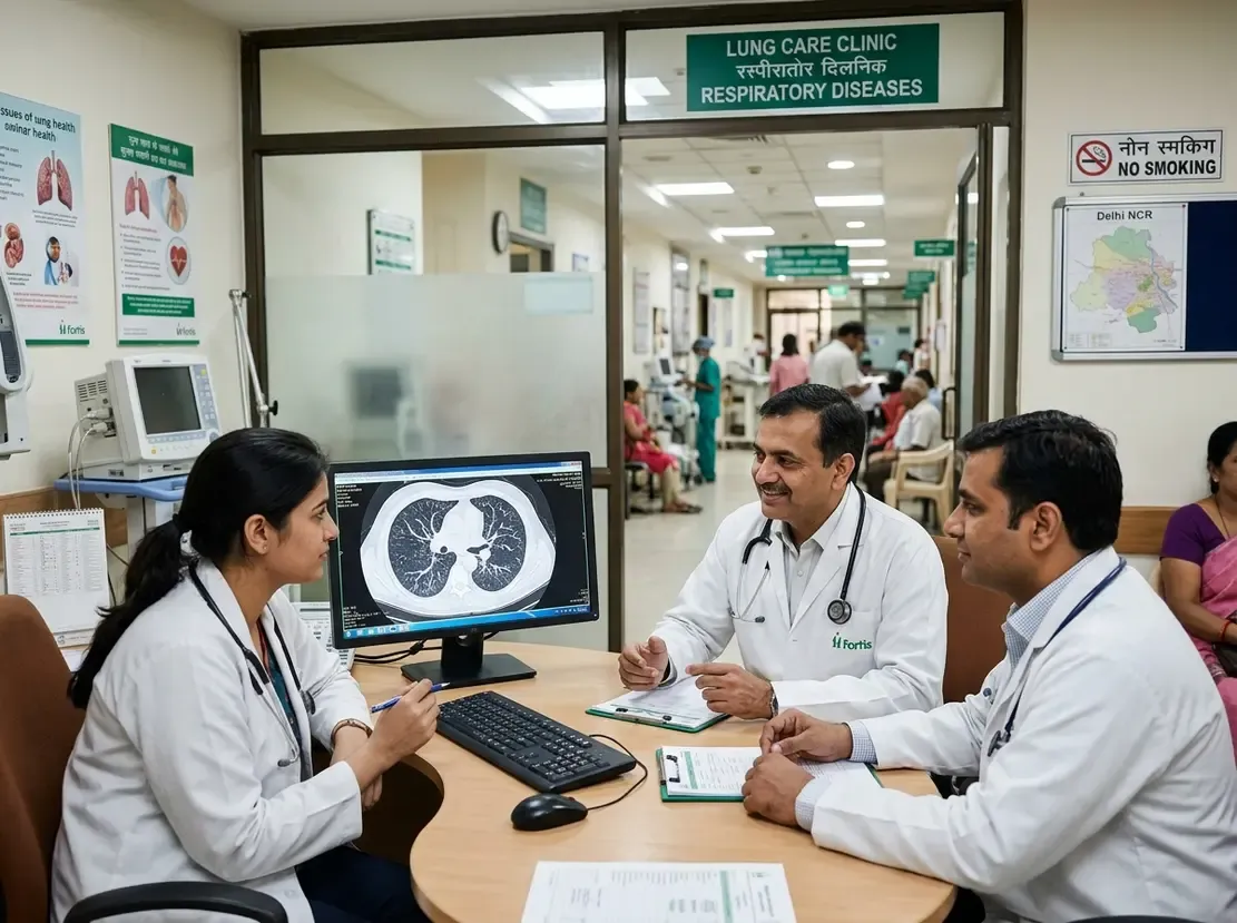 Fortis Launches Dedicated Lung Failure Clinics in Delhi - OC Academy Medical Insights