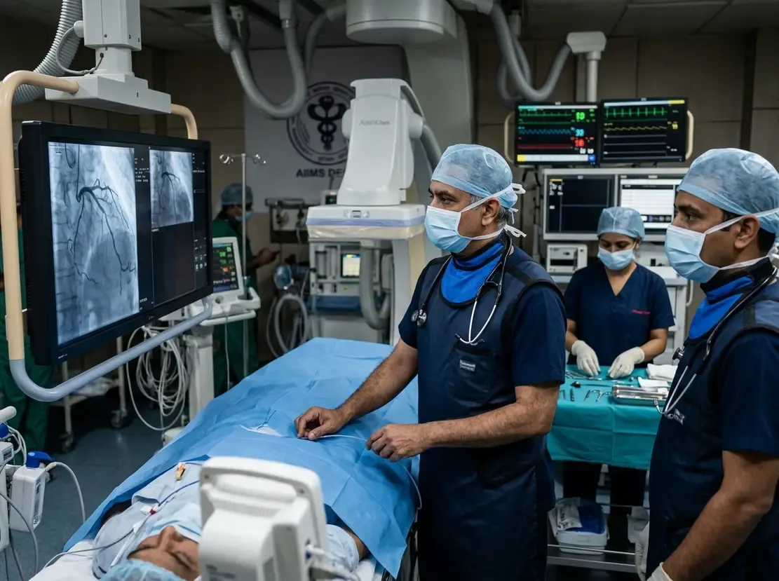 JP Nadda Undergoes Coronary Angioplasty at AIIMS Delhi - OC Academy Medical Insights