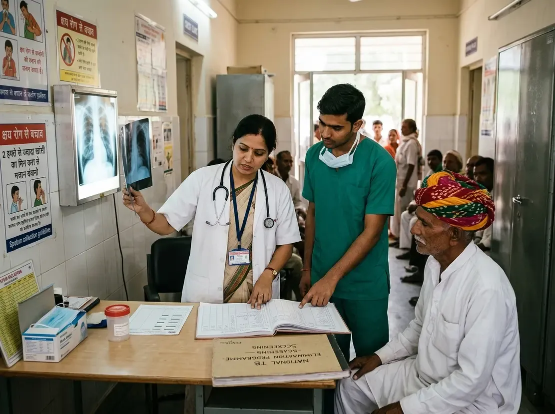 Rajasthan TB Screening Drive Reveals High 12% Positivity