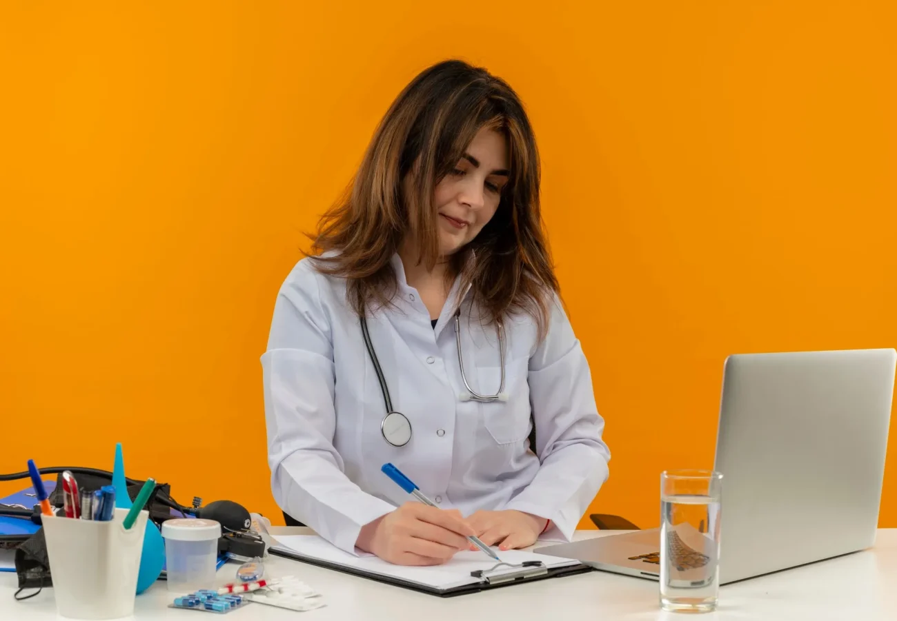 Doctor reviewing super speciality options after an MD in General Medicine in India