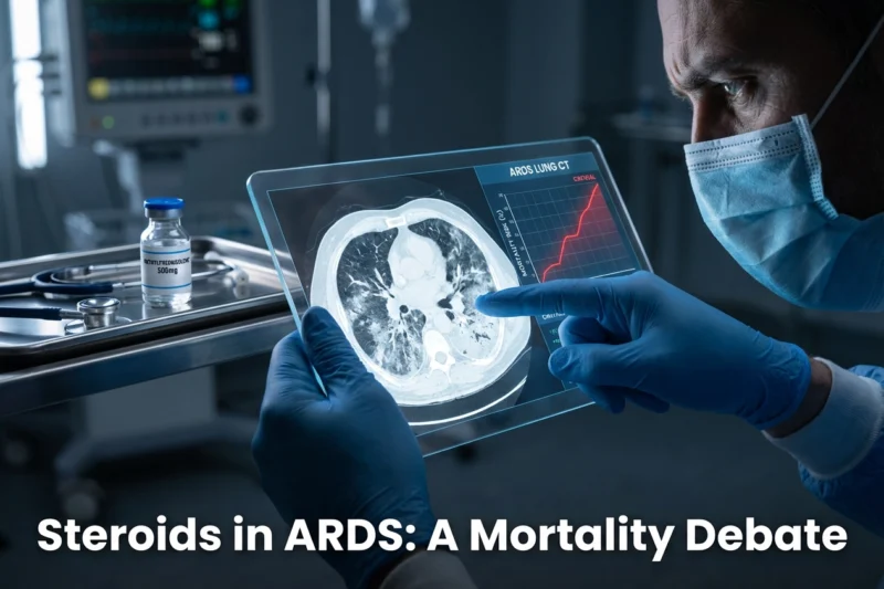 Low-Dose Steroids Slash Mortality in Pneumonia & ARDS