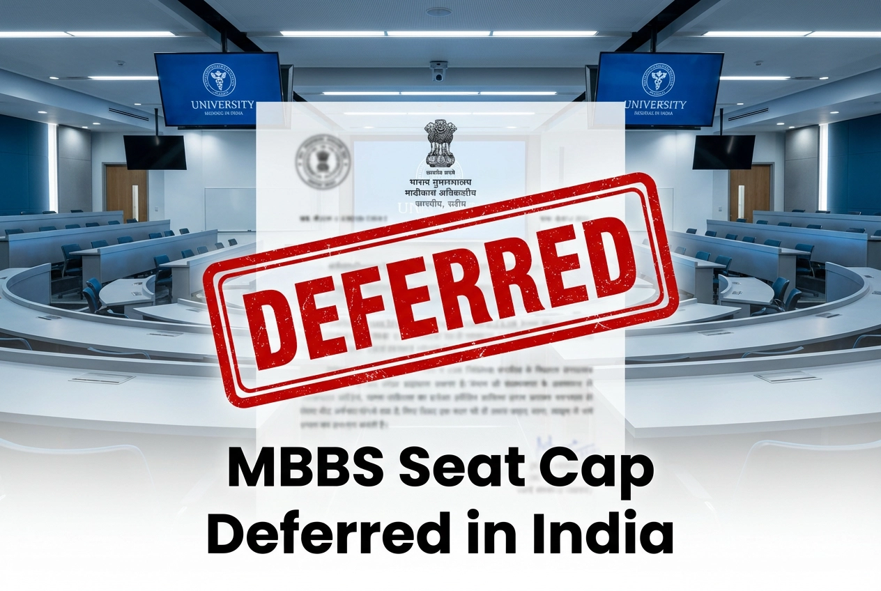 NMC MBBS Seats: Cap Deferred for 2024-26, Easing Southern State Concerns