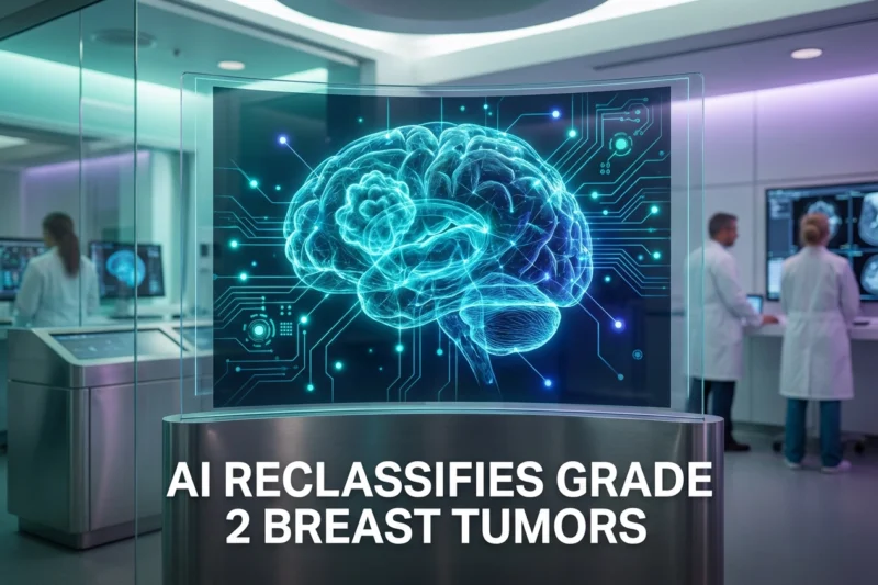 AI Reclassifies Grade 2 Breast Tumors, Guiding Treatment Decisions