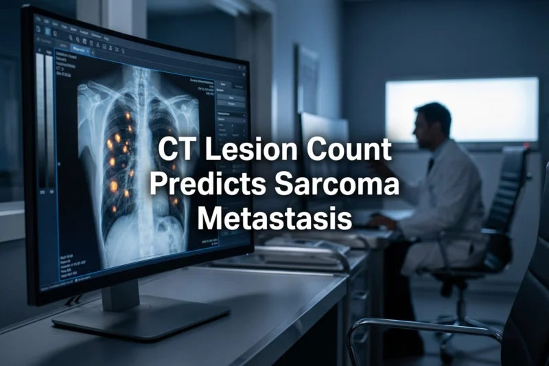 New CT Predictor for Sarcoma Lung Mets Survival
