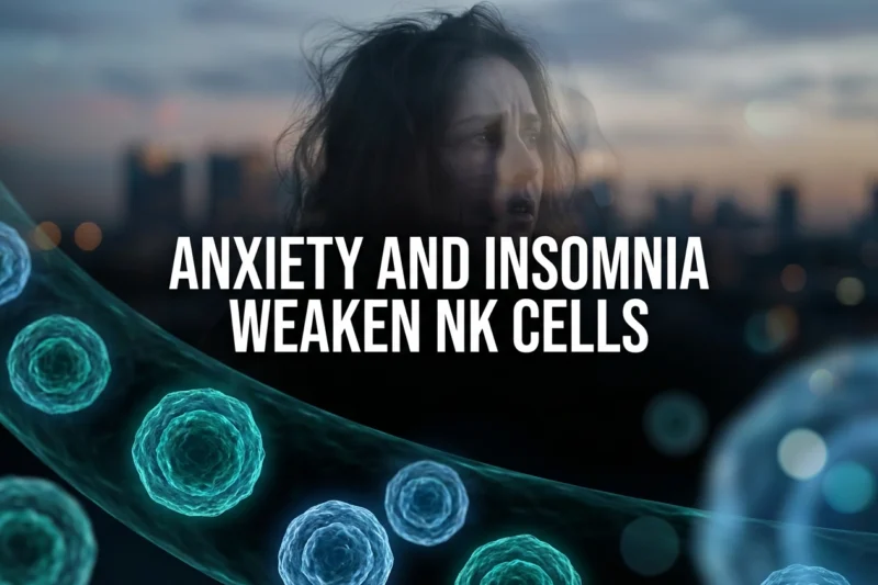 Anxiety & Insomnia: A Silent Threat to Your Immune System