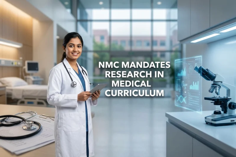 NMC Mandates Clinical Research Training in New Curriculum