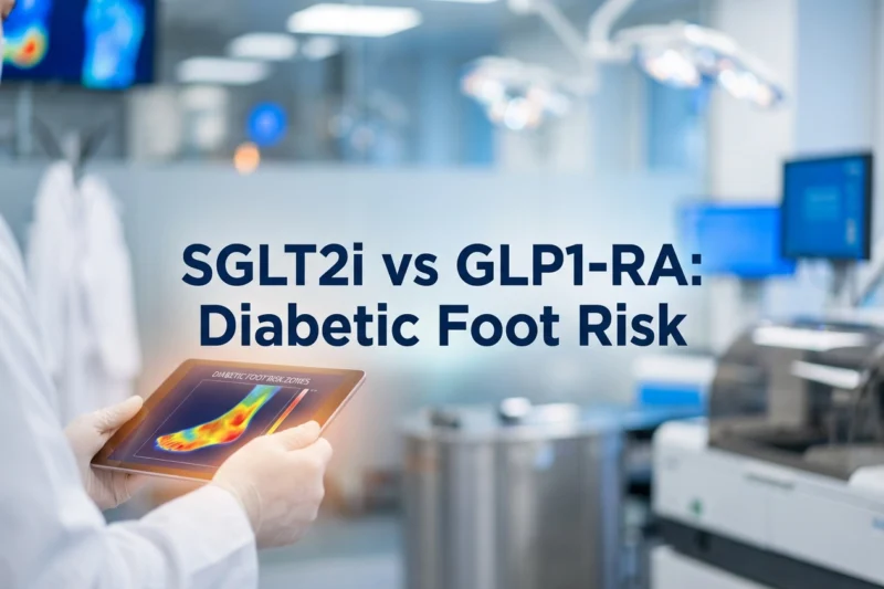 SGLT-2is vs. GLP-1RAs: Which Drug Lowers Diabetic Foot Risk?