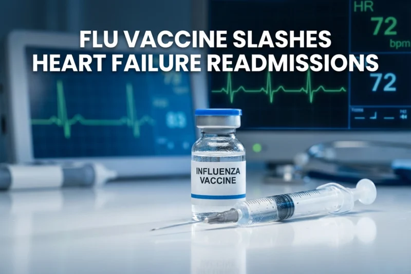 Do Not Wait: Give the Flu Shot Before Heart Failure Discharge