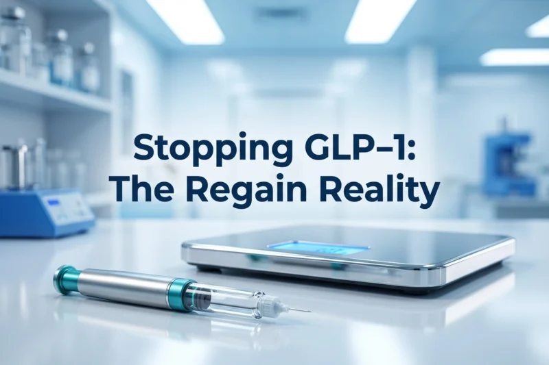 Study Warns of Rapid Weight Regain After Stopping GLP-1 Drugs