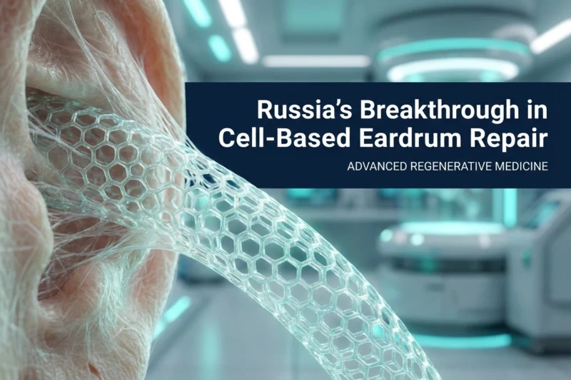 World’s First Cell Therapy Replaces Tympanoplasty for Eardrum Repair