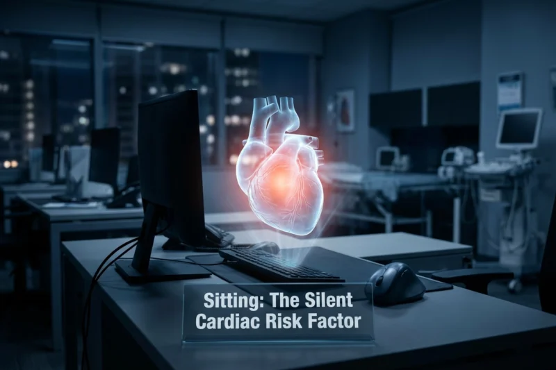 The Silent Threat: Unmasking the Cardiac Risks of Prolonged Sitting
