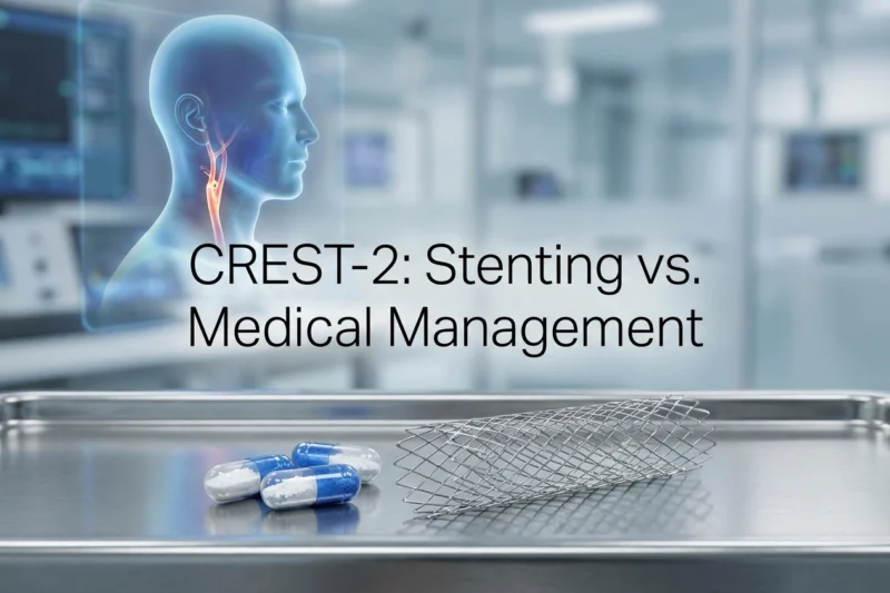 CREST-2: Does Carotid Stenting Beat Medical Management Alone?