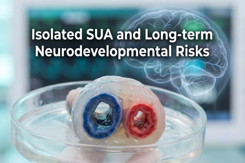 New Data Links Isolated Single Umbilical Artery to NDD