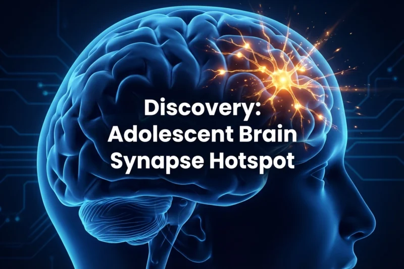 Hidden Hotspots: How New Synapse Clusters Shape the Teen Brain