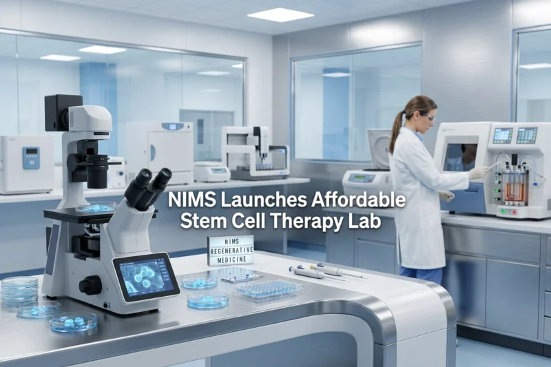 Revolutionizing Care: NIMS Opens State-of-the-Art Stem Cell Lab