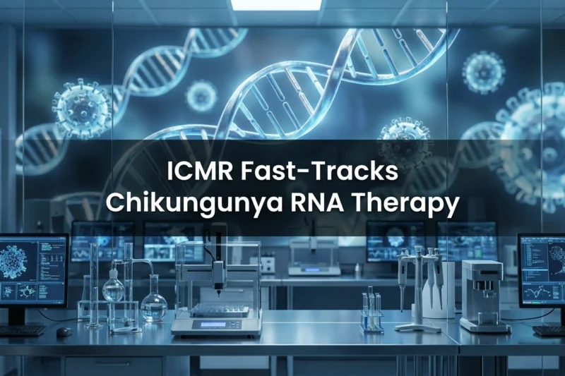 Breakthrough Hope: ICMR Fast-Tracks Novel Chikungunya RNA Drug