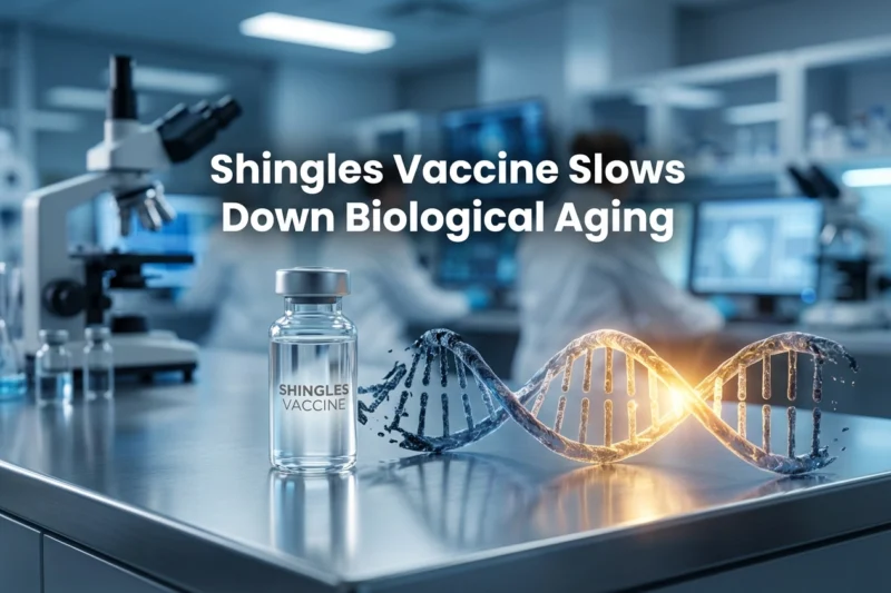 Shingles Vaccine May Slow Biological Aging by Combating ‘Inflammaging’