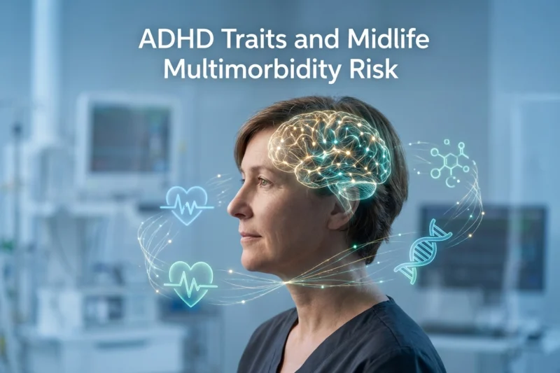 Childhood ADHD Traits Predict Chronic Illness Risk in Midlife