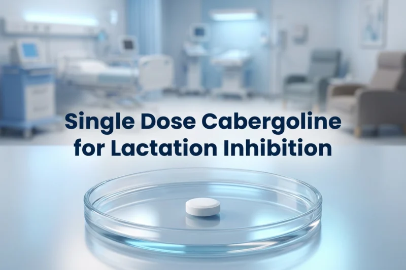 Landmark Trial Confirms 1 mg Cabergoline Halves Lactation Symptoms