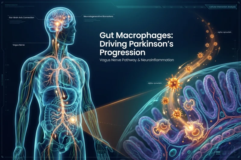 Breakthrough: Immune Cells in Gut Spread Parkinson’s to Brain