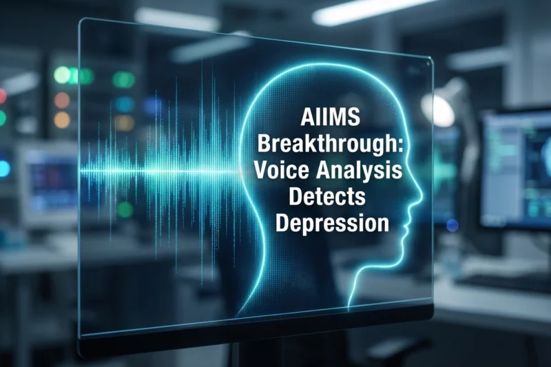 Can Your Voice Signal Depression? AIIMS Researchers Find Clues