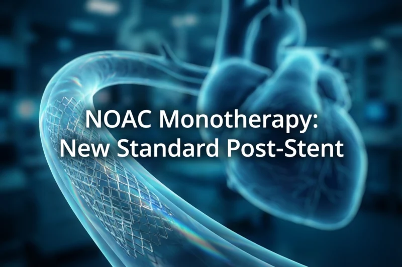 Ditching Clopidogrel? New Data Supports NOAC Monotherapy