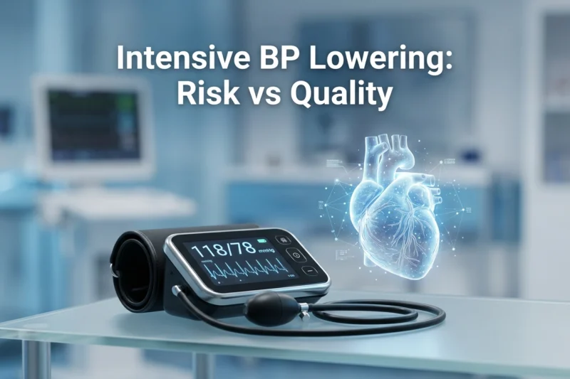 Is Aggressive BP Control Worth It? HRQoL vs. CV Risk