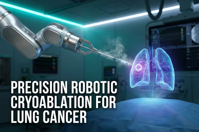 High-Precision Lung Cancer Care: New Data on Robotic Cryoablation