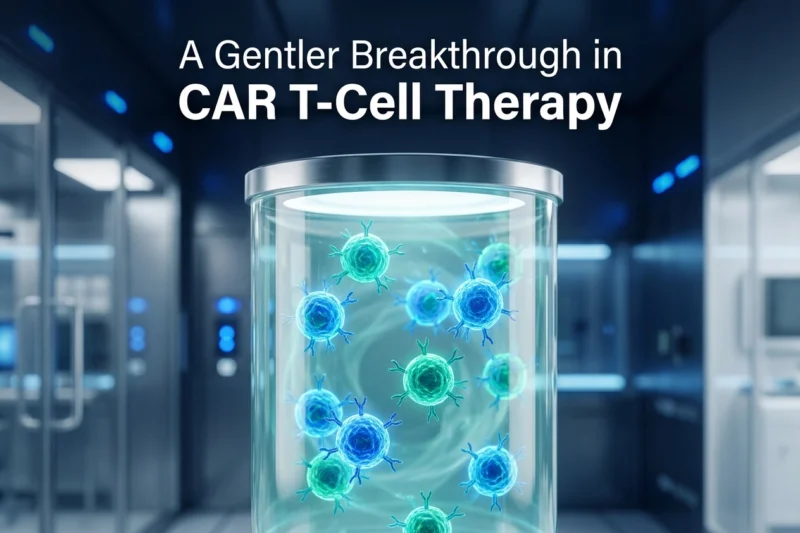 Revolutionizing CAR T-cell Therapy with Gentler T-cell Recovery