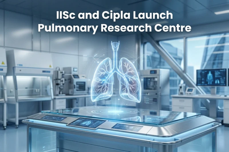 Cipla and IISc Launch New Respiratory Health Center