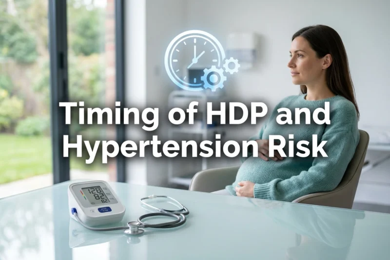 When HDP Occurs Matters for Future Heart Health Risks