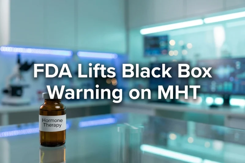 MHT Safety: FDA Removes Decades-Old Black Box Warning