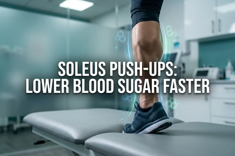 Sitting Heel Push-Ups Slashes Post-Meal Glucose by 52%