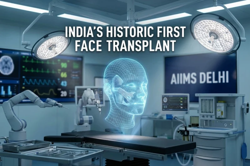 AIIMS Delhi Launches India’s First Face Transplant Program