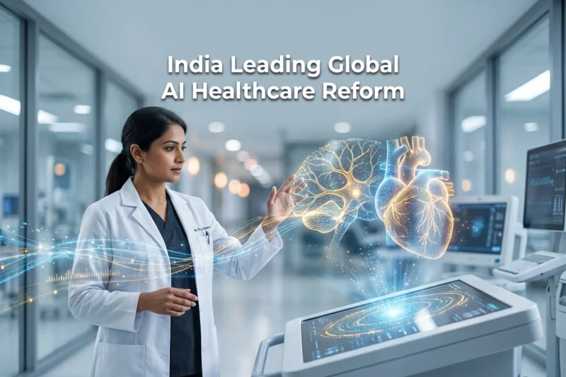 How AI in Indian Healthcare is Reforming Global Medicine