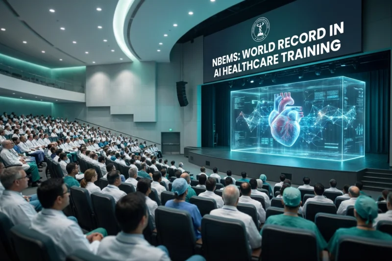 NBEMS Sets Guinness World Record for AI Healthcare Training