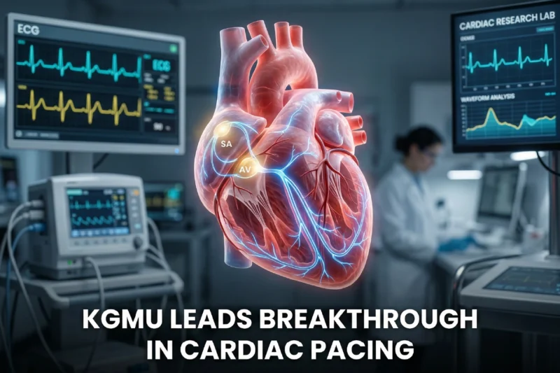 KGMU Pioneers Advanced Natural Heart Pacing Technology