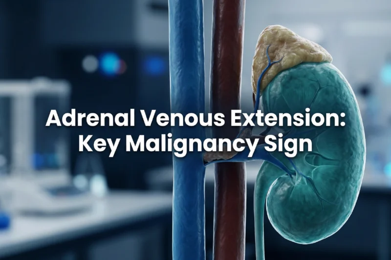 Mapping Adrenal Venous Extension via the Edge Sign