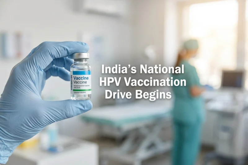 India Launches Nationwide HPV Vaccination for Girls