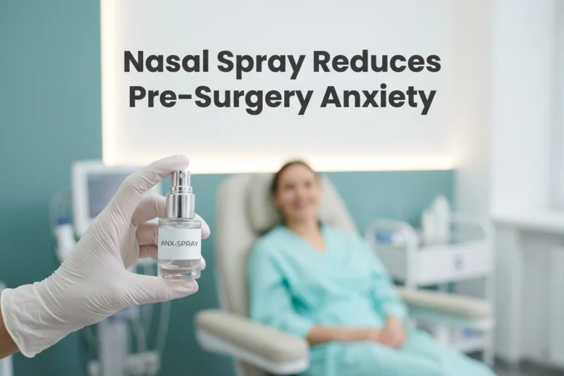 New Nasal Spray Eases Pain and Anxiety During Surgery