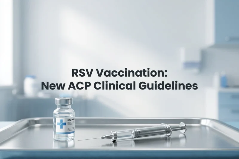 ACP Updates Guidelines for RSV Vaccination in Older Adults