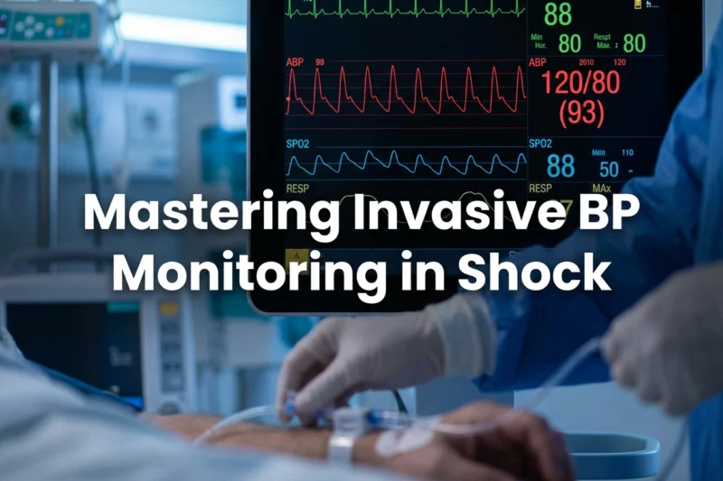 Noninvasive vs Invasive BP Monitoring for Shock Survival