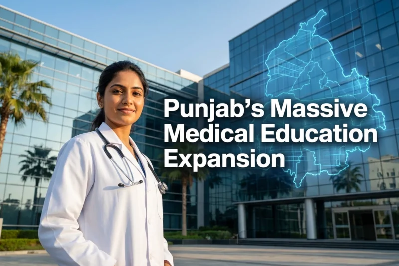 Punjab to Add 7 Medical Colleges and 600 MBBS Seats