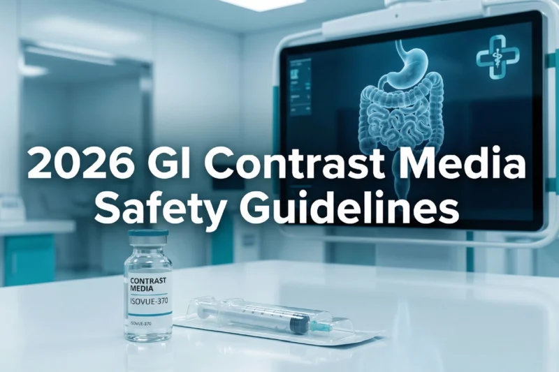 Updated ESUR Guidelines: Is GI Contrast Media Safe?