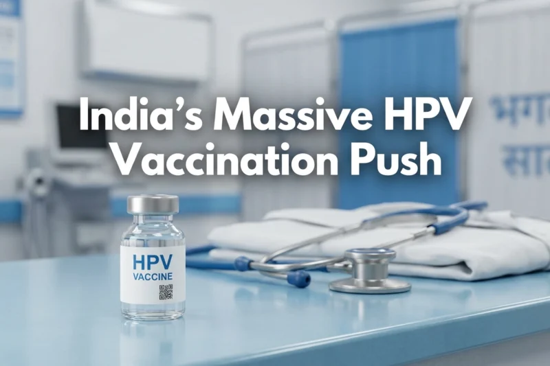 India’s HPV Vaccine Drive: Lakhs Immunized in One Month