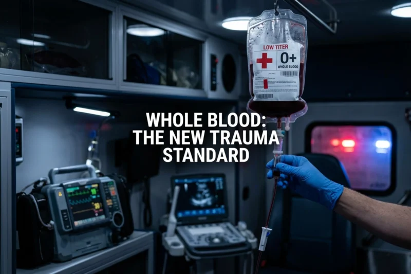 Whole Blood vs Standard Care for Traumatic Hemorrhage