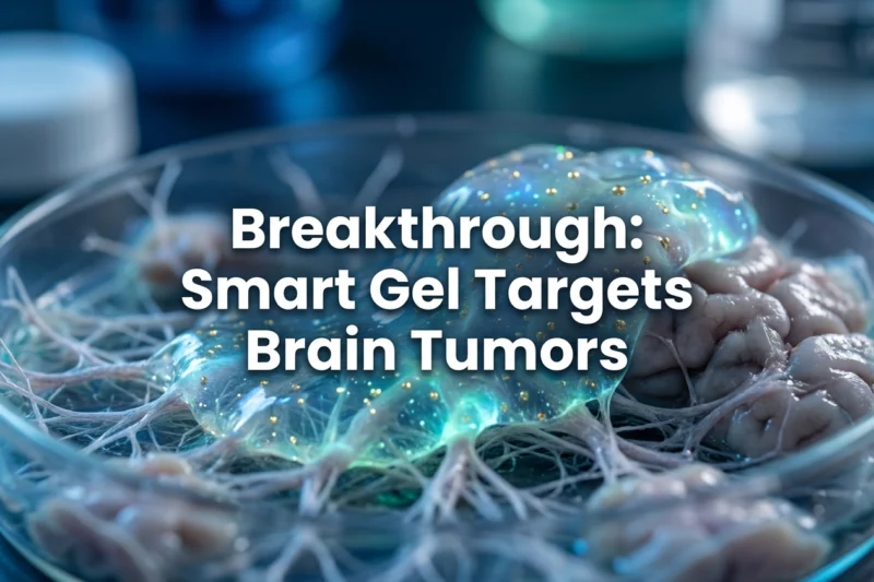 Can a Smart Gel Revolutionize Brain Cancer Treatment?