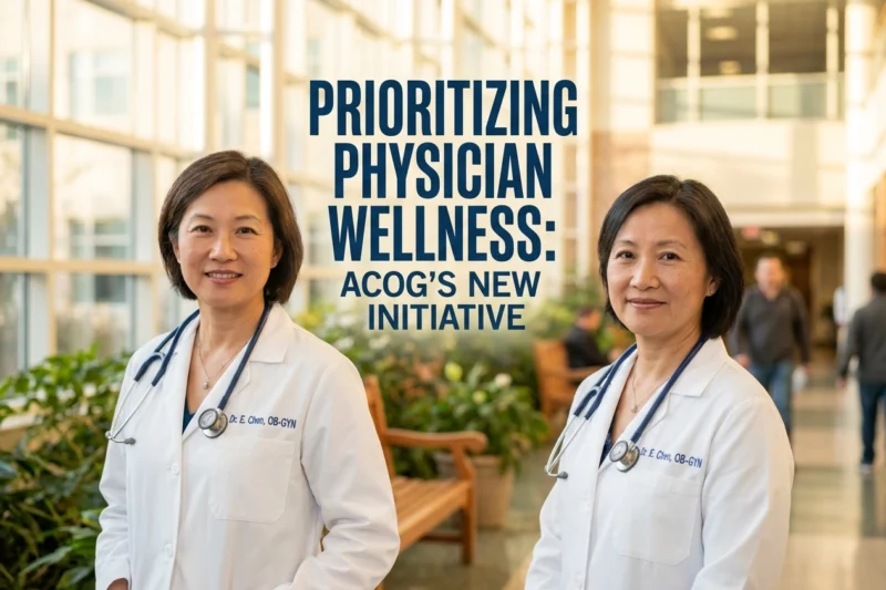 ACOG Launches National Program to Tackle Physician Burnout