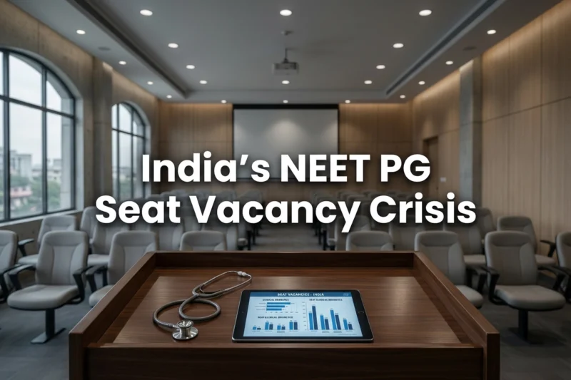 Why 1,140 NEET PG Seats are Vacant Despite Low Cut-offs
