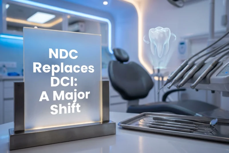 Major Reform: National Dental Commission Replaces DCI